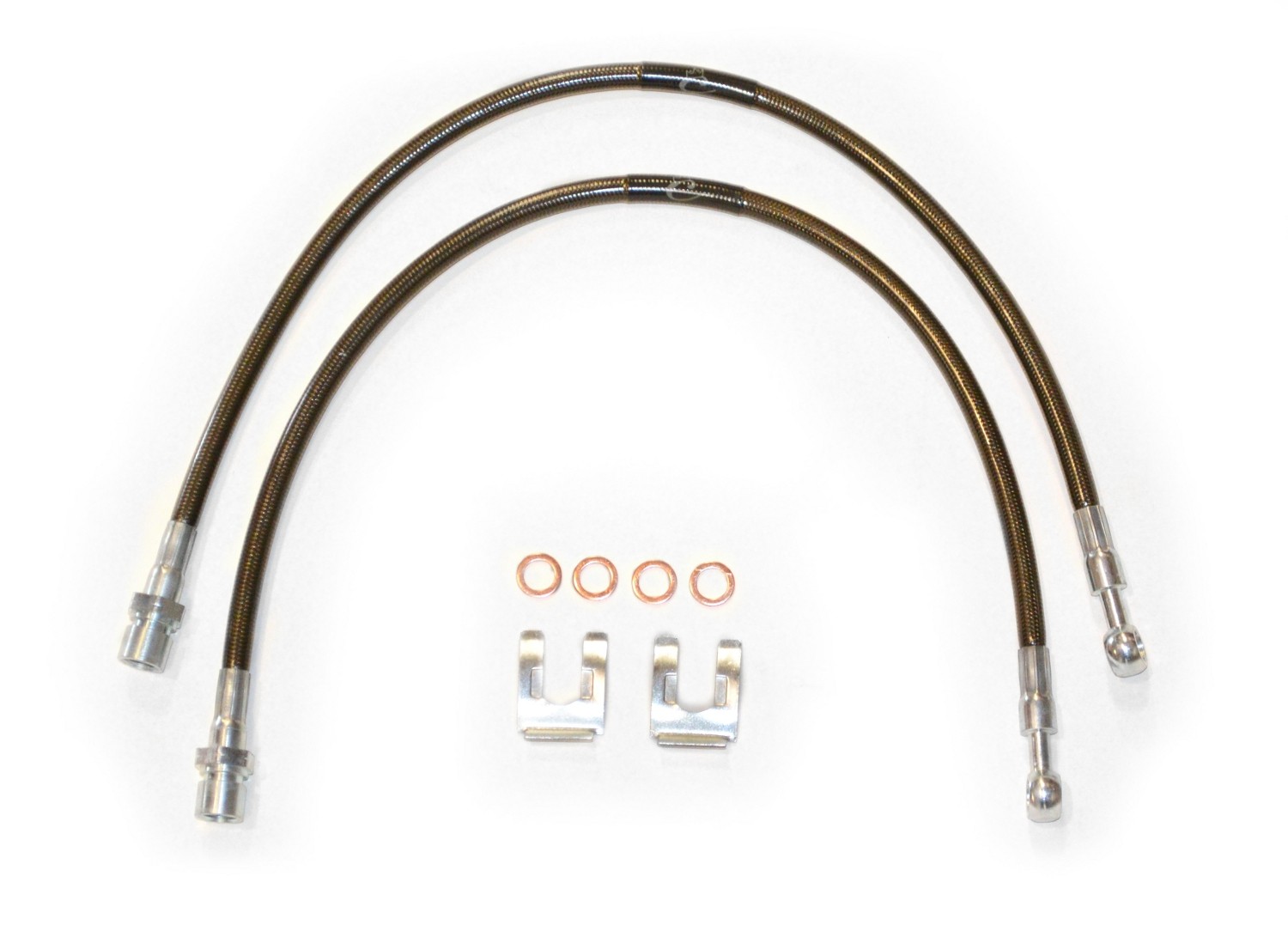 CST Stainless 4" Brake Line Kit 2019-up Ram Truck 1500 2wd